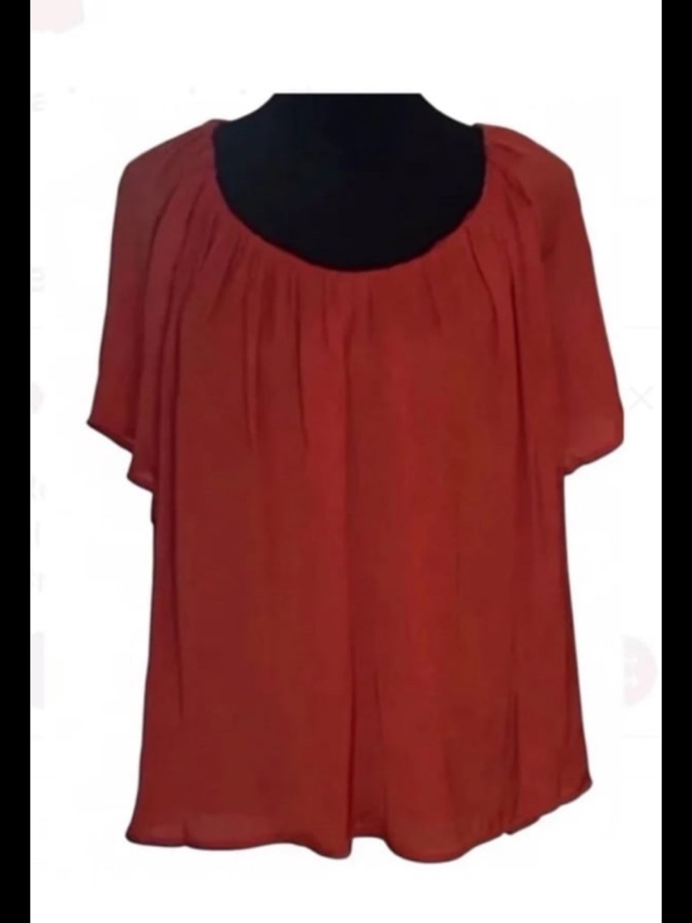 Tigerlily Vibrant Orange Blouse
